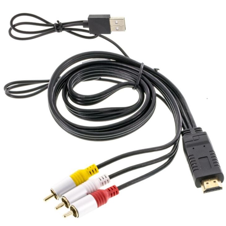 Composite Video Cable With Audio